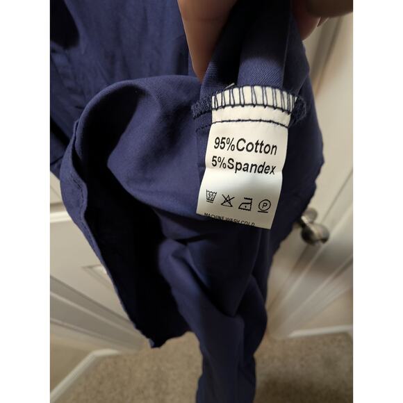 Hanpceirs- Navy Blue Women's Sleeveless Swing 1950s Cocktail Dress Size XL - Picture 8 of 8